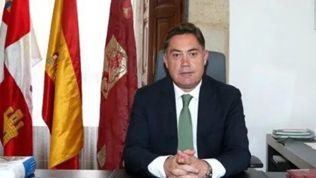Marcos Martínez, en su despacho de la diputación