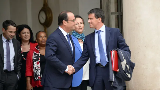 Hollande y Valls en una imagen de archivo