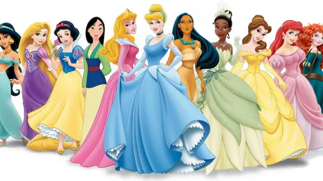Algunas de las princesas de Disney.