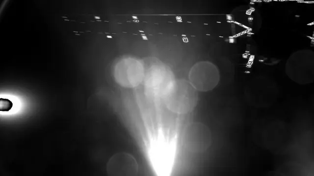 La ESA ha hecho pública la primera foto enviada por la sonda Philae.