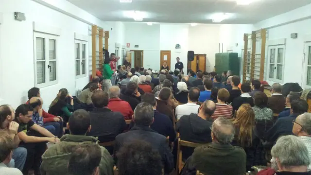 Asamblea de Podemos Soria celebrada este jueves