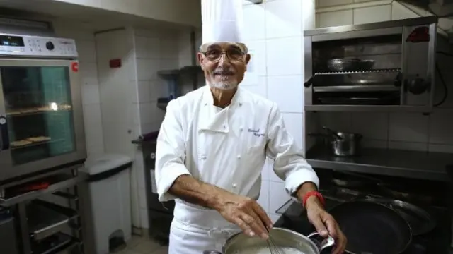 El chef francés Gerard Cagna