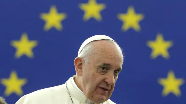 El Papa Francisco en la Eurocámara
