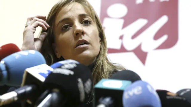 Tania Sánchez, la dirigente que se atragantó con la sopa de siglas