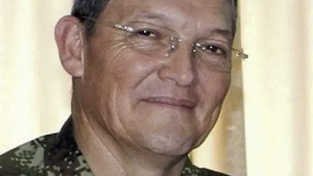 El general Rubén Darío Alzate