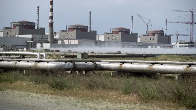 Central nuclear de Zaparazohie, en Ucrania