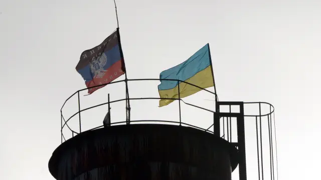 Banderas en Ucrania