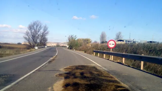 ​CHA denuncia el “pésimo” estado de las carreteras en la comarca de Valdejalón