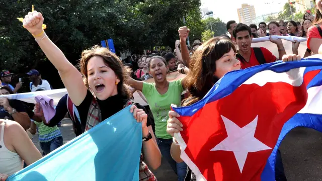 Celebraciones por el deshielo de relaciones diplomáticas entre Cuba y EE.UU.