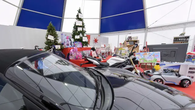 La cesta de Navidad más grande del mundo llega a Zaragoza