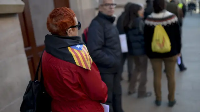 Colas frente al Tribunal Superior de Justicia de Cataluña