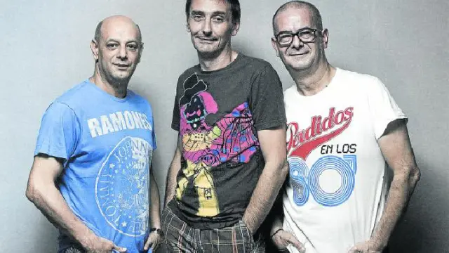 Ignacio Cristóbal, 'Coco', Ramón Rojas y Justo Peña son los principales artífices de 'Perdidos en los 80'