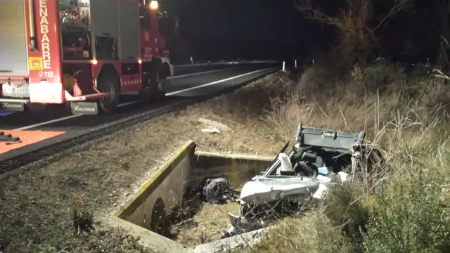 Un conductor falleció este lunes en Alcampell