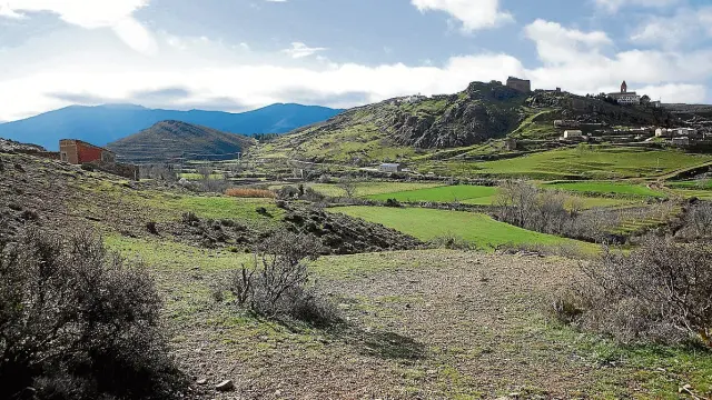 El yacimiento arqueológico de Aranda de Moncayo.
