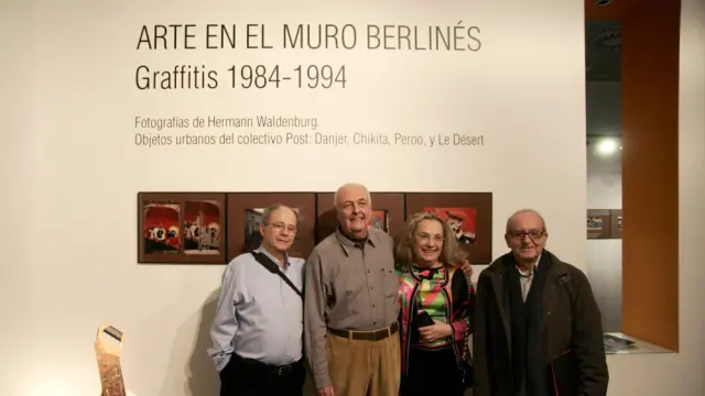 Carlos Barboza, Hermann Waldenburg, Teresa Grasa y Julio Sánchez Millán