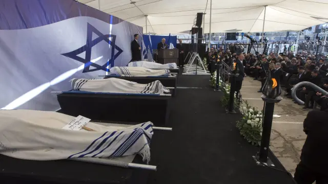 ​Israel cobrará 50.000 dólares por el entierro de las cuatro víctimas del atentado de París