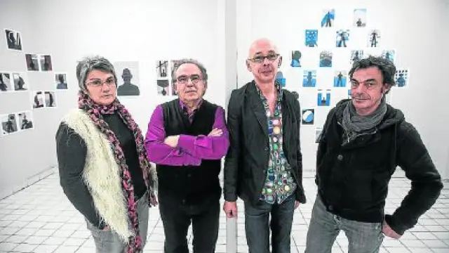 Marga Sesma, Julio Álvarez, Pierre Radisic y Stèphane Moulin, en Spectrum.