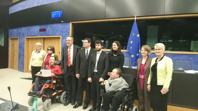 Pablo  Echenique es elegido copresidente del intergrupo de discapacitados del PE