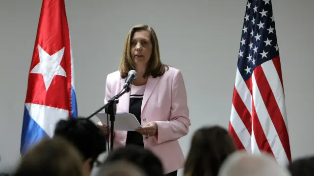 La directora general para EE. UU. del Ministerio de Exteriores de Cuba, Josefina Vidal