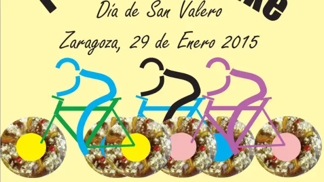 Roskon Bike, un paseo por Zaragoza en bicicleta para celebrar el día de San Valero