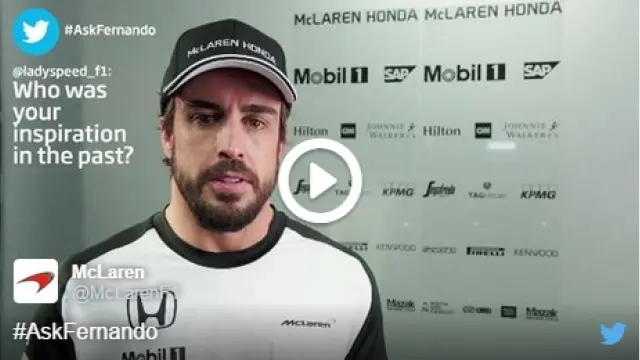Fernando Alonso responde en McLaren