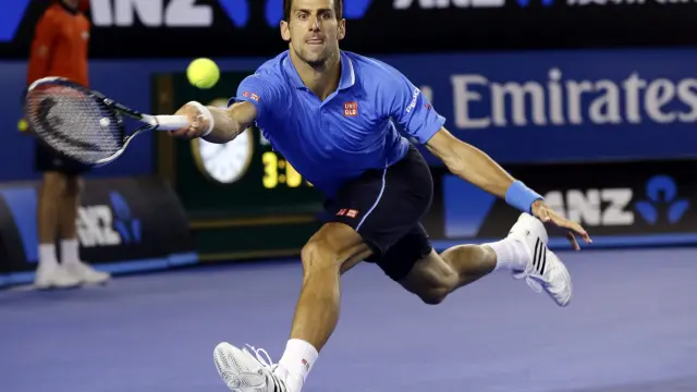 El serbio Novak Djokovic