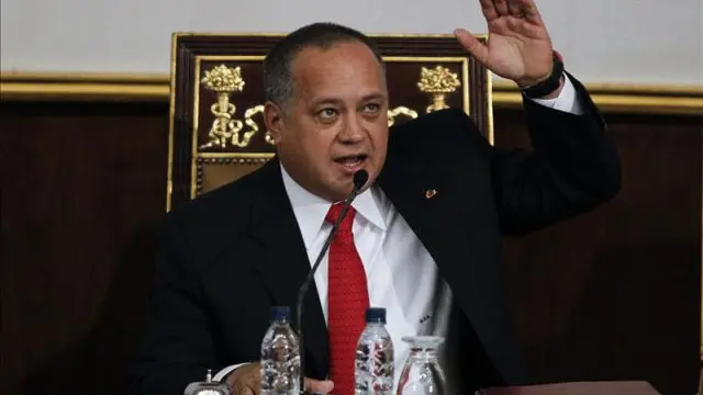 El presidente de la Asamblea Nacional venezolana, Diosdado Cabello.
