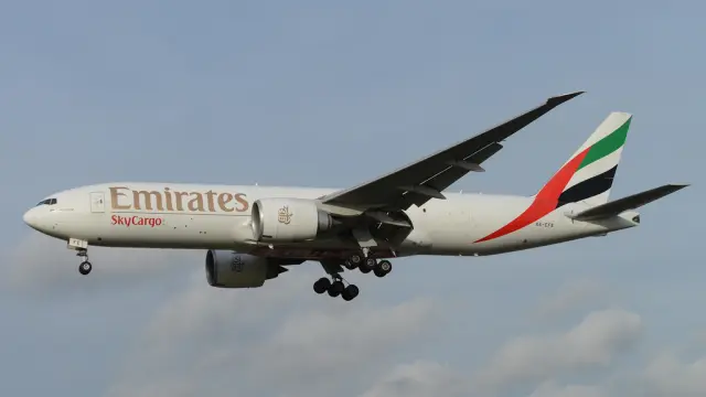 Avión de carga de Emirates