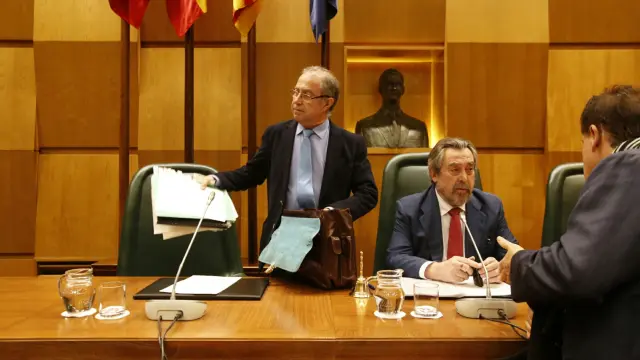 Pleno municipal en Zaragoza