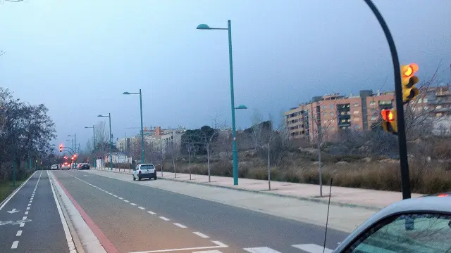 Semáforo en Vadorrey