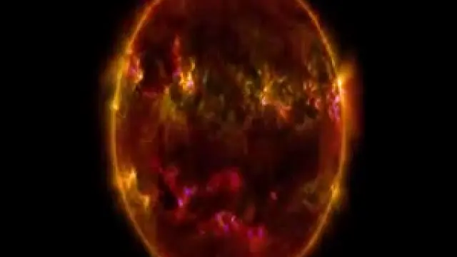 El Sol captado por la NASA