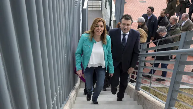 ​Susana Díaz acusa a Mariano Rajoy de no querer ser presidente de los andaluces