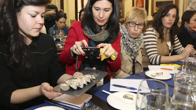 Mujeres participantes en el I Congreso Nacional Mujer Gastronómica, celebrado en Córdoba.