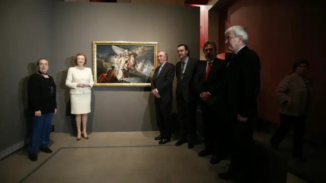Inauguración de la exposición del joven Goya