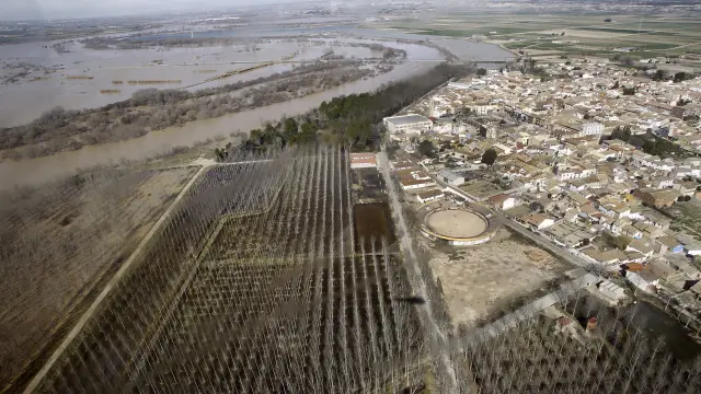 Jorge Fernández Díaz ha sobrevalado la ribera del Ebro