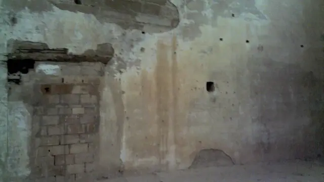 Interior de la ermita de Loreto. Zona del coro