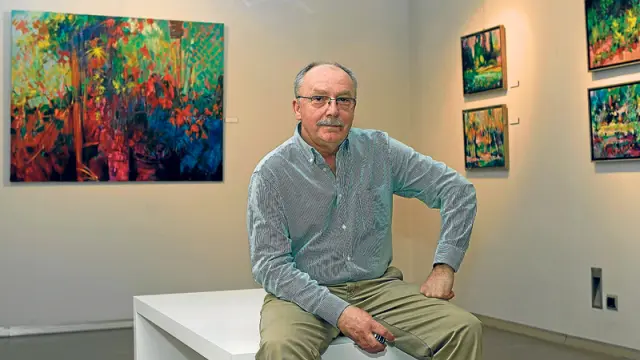 El autor de la exposición, José González Mas.