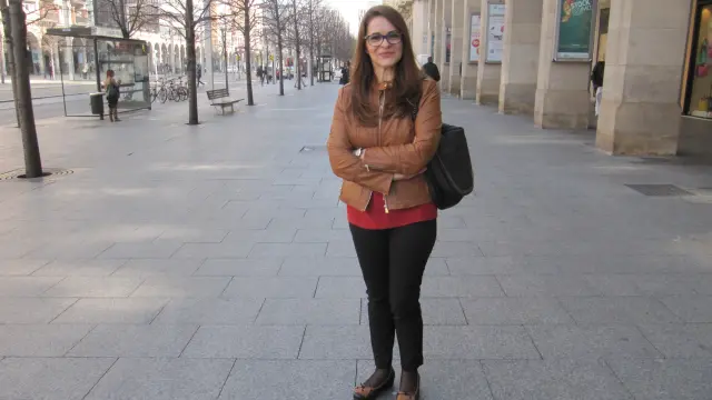 Alina Sasu, abogada rumana que vive en Zaragoza desde 2007