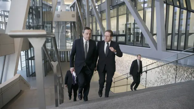 ?Draghi antes de la inauguración