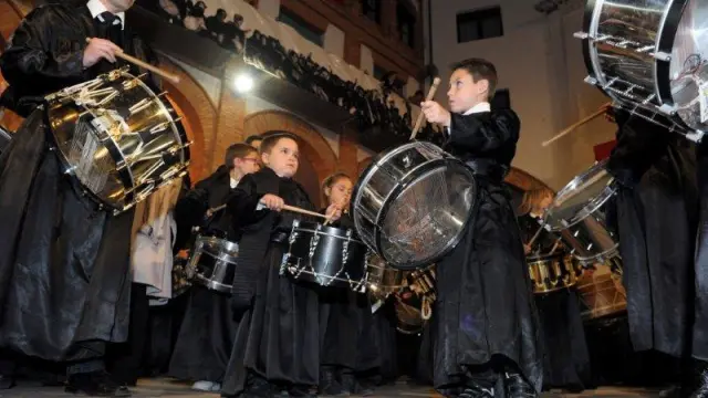 Híjar acoge la antesala de la Semana Santa del Bajo Aragón