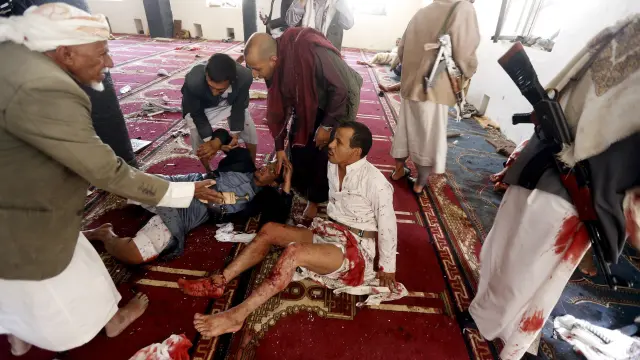 Ataque a una mezquita en Saná
