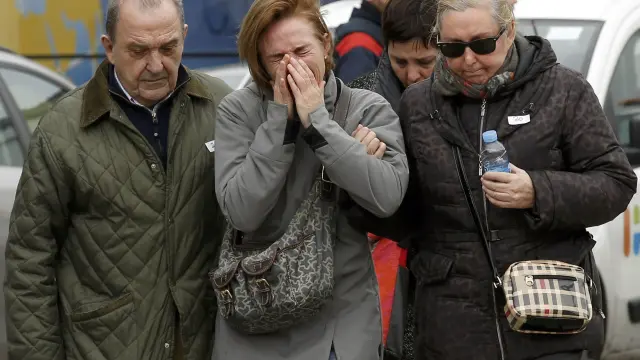 Familiares de las vícitimas acudieron a el aeropuerto de El Prat