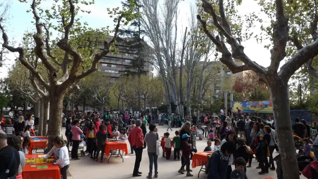 Fiesta en el Parque Miguel Servet