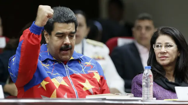 Nicolás Maduro, durante la Cumbre de las Américas