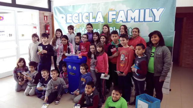 Más de 4.000 alumnos de cuatro comarcas se apuntan al reciclaje