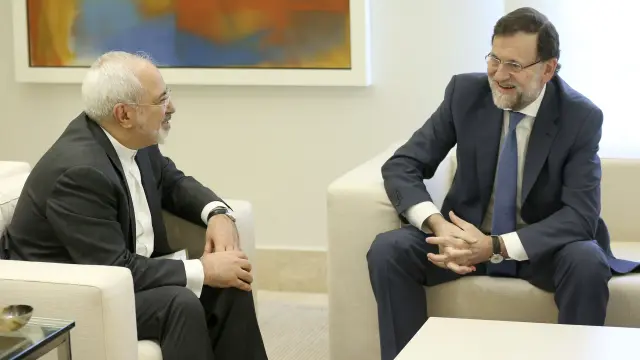Reunión entre el ministro de Exteriores de Irán y Mariano Rajoy