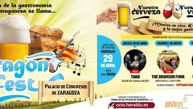 Aragón Fest llevará al Palacio de Congresos a Carmen París