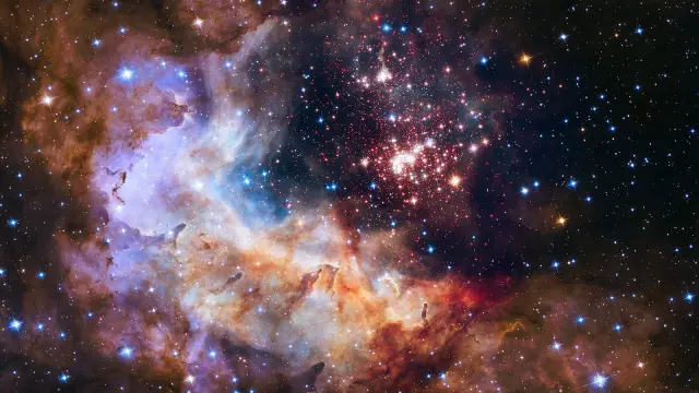 Imagen estelar captada por el Hubble