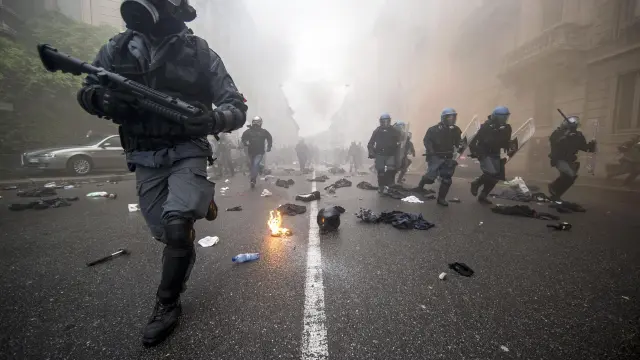 Polémica por los disturbios en la inauguración de la Expo Milán