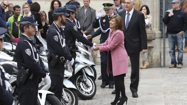 Reconocimiento a la Policía Local de Huesca en 2014